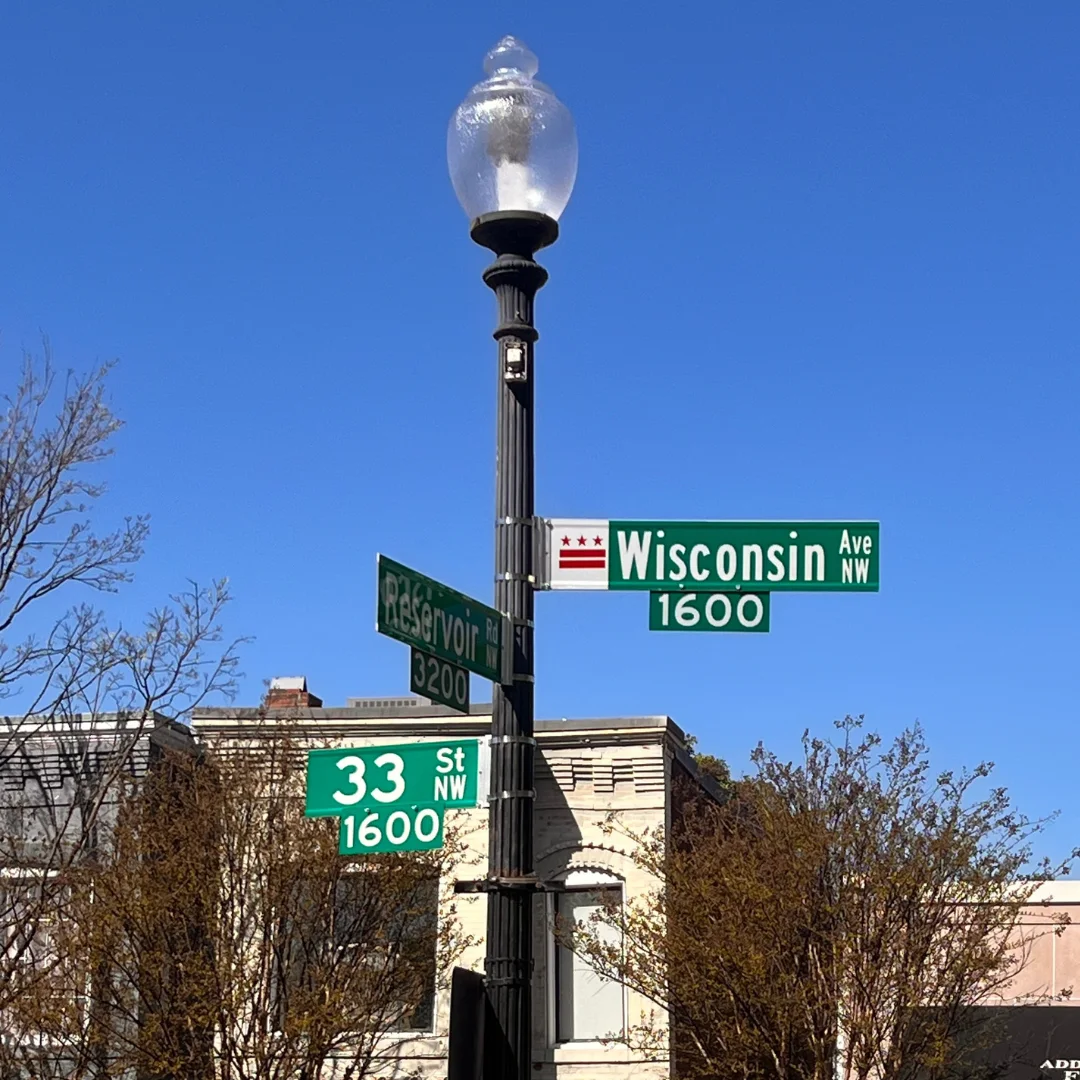 Wisconsin Ave NW and Reservoir Rd NW